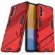 Защитный чехол Deexe Bibercas для Samsung Galaxy M52 (M526) - Red. Фото 1 из 9