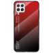 Защитный чехол Deexe Gradient Color для Samsung Galaxy A22 (A225) - Black / Red. Фото 1 из 9