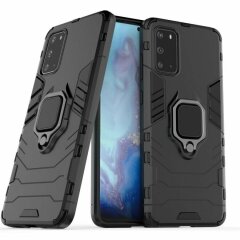 Захисний чохол Deexe Hybrid Case для Samsung Galaxy S20 Plus (G985) - Black