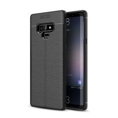 Защитный чехол Deexe Leather Cover для Samsung Galaxy Note 9 (N960) - Black