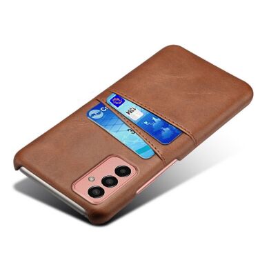 Защитный чехол Deexe Pocket Case для Samsung Galaxy M13 (M135) - Brown