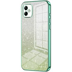 Захисний чохол Deexe Sparkles Cover для Samsung Galaxy A05 (A055) - Green