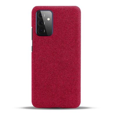 Защитный чехол KSQ Cloth Style для Samsung Galaxy A72 (А725) - Red