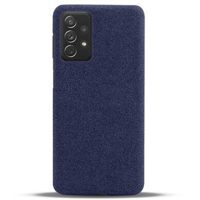 Защитный чехол KSQ Cloth Style для Samsung Galaxy A73 - Blue
