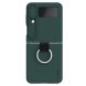Защитный чехол NILLKIN CamShield Silky Silicone Case (FF) для Samsung Galaxy Flip 4 - Green. Фото 1 из 17