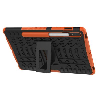 Защитный чехол UniCase Combo для Samsung Galaxy Tab S7 (T870/875) / S8 (T700/706) - Orange