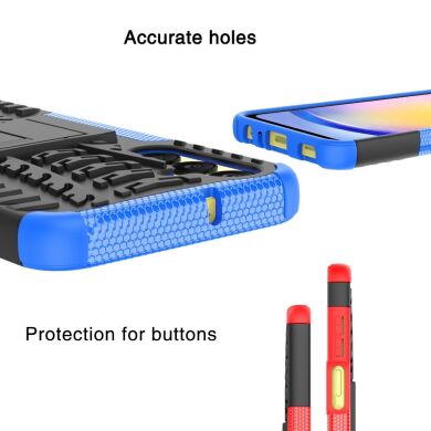 Защитный чехол UniCase Hybrid X для Samsung Galaxy A25 (A256) - Blue