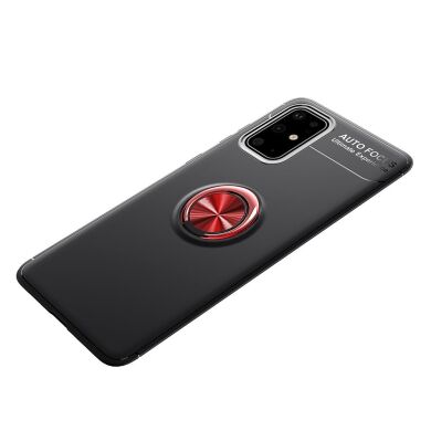 Защитный чехол UniCase Magnetic Ring для Samsung Galaxy S20 FE (G780) - Black / Red