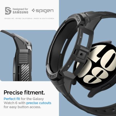 Защитный чехол Spigen (SGP) Rugged Armor Pro (FW) для Samsung Galaxy Watch 6 (44mm) - Black