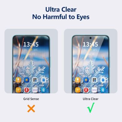 Защитное стекло HAT PRINCE Anti-Spy для Samsung Galaxy A34 (A346) - Black