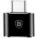 Адаптер Baseus Type-C to USB (CATOTG-01) - Black. Фото 1 из 13