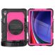 Защитный чехол Deexe Shockproof Case для Samsung Galaxy Tab S9 FE (X510) - Black / Rose. Фото 3 из 9