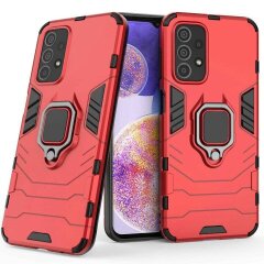 Захисний чохол Deexe Hybrid Case для Samsung Galaxy A23 (A235) - Red