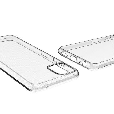 Силіконовий (TPU) чохол Deexe UltraThin для Samsung Galaxy A22 5G (A226) - Transparent
