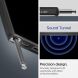Защитный чехол Spigen (SGP) Optik Armor для Samsung Galaxy S22 Ultra (S908) - Black. Фото 21 из 27