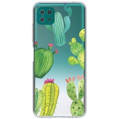 Силіконовий (TPU) чохол Deexe Pretty Glossy для Samsung Galaxy A22 5G (A226) - Cactus