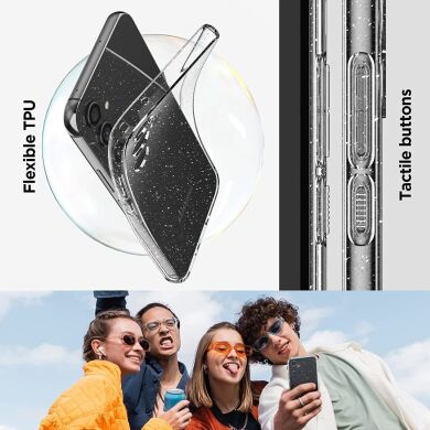 Защитный чехол Spigen (SGP) Liquid Crystal Glitter для Samsung Galaxy A54 (A546) - Crystal Quartz