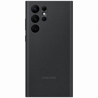 Чохол-книжка Smart LED View Cover для Samsung Galaxy S22 Ultra (S908) EF-NS908PBEGRU - Black