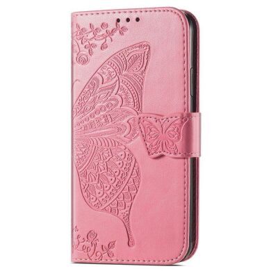 Чехол UniCase Butterfly Pattern для Samsung Galaxy A23 (A235) - Pink