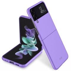 Пластиковий чохол Deexe Hard Shell (FF) для Samsung Galaxy Flip 4 - Purple