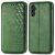 Чехол Deexe Rhombus Wallet для Samsung Galaxy A24 (A245) - Green
