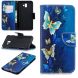 Чехол-книжка Deexe Color Wallet для Samsung Galaxy J6+ (J610) - Gold and Blue Butterfly. Фото 1 из 9