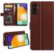 Чехол-книжка Deexe Wallet Style для Samsung Galaxy A13 5G (A136) / A04s (A047) - Brown. Фото 1 из 8