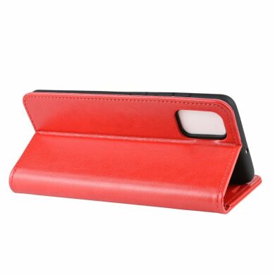 Чехол-книжка Deexe Wallet Style для Samsung Galaxy A51 - Red