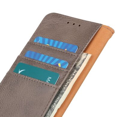 Чехол-книжка KHAZNEH Wallet Cover для Samsung Galaxy S22 - Khaki