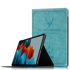 Чохол-книжка UniCase Deer Pattern для Samsung Galaxy Tab S7 (T870/875) / S8 (T700/706) - Green