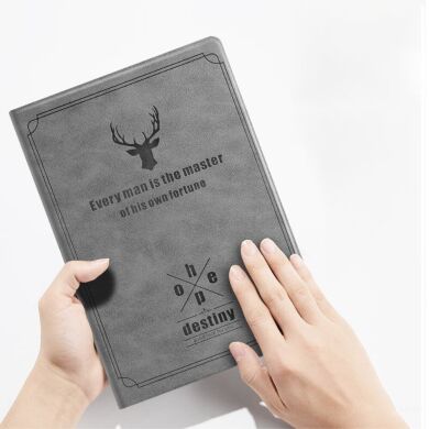 Чехол-книжка UniCase Deer Pattern для Samsung Galaxy Tab S7 (T870/875) / S8 (T700/706) - Green