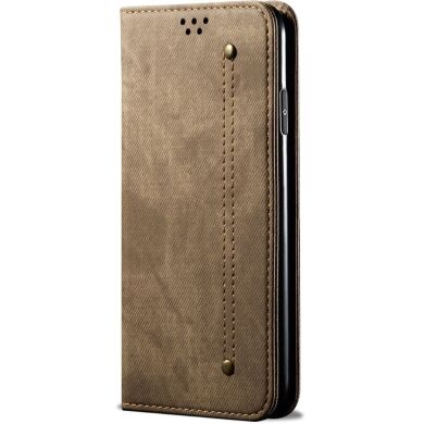 Чехол-книжка UniCase Jeans Wallet для Samsung Galaxy A24 (A245) - Khaki