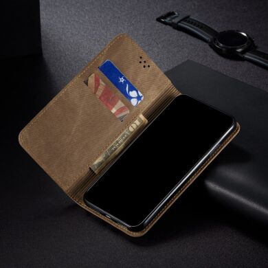 Чехол-книжка UniCase Jeans Wallet для Samsung Galaxy A31 (A315) - Brown