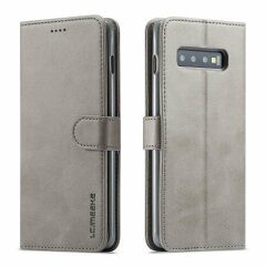 Чехол LC.IMEEKE Wallet Case для Samsung Galaxy S10 Plus (G975) - Grey