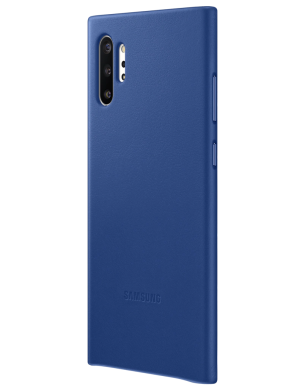 Чехол Leather Cover для Samsung Galaxy Note 10+ (N975) EF-VN975LLEGRU - Blue