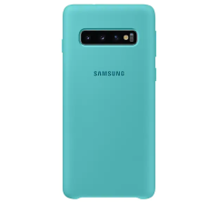 Чохол Silicone Cover для Samsung Galaxy S10 (G973) EF-PG973TGEGRU - Green