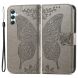 Чехол UniCase Butterfly Pattern для Samsung Galaxy A35 (A356) - Grey. Фото 1 из 5