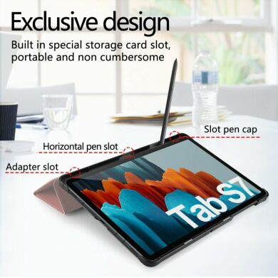Чехол UniCase Slim with Pen Holder для Samsung Galaxy Tab S7 (T870/875) / S8 (T700/706) - Black