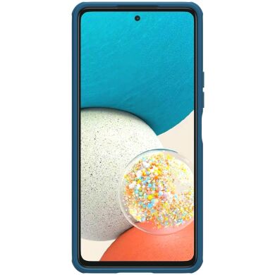 Пластиковый чехол NILLKIN Frosted Shield для Samsung Galaxy A53 (А536) - Blue