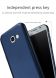 Пластиковый чехол LENUO Silky Touch для Samsung Galaxy A3 2017 (A320) - Blue. Фото 7 из 11