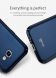 Пластиковый чехол LENUO Silky Touch для Samsung Galaxy A3 2017 (A320) - Blue. Фото 11 из 11