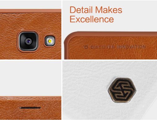 Чехол NILLKIN Qin Series для Samsung Galaxy A5 (2016) - Brown