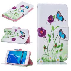 Чехол UniCase Colour для Samsung Galaxy J5 2016 (J510) - Butterfly in Flowers