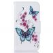 Чехол-книжка Deexe Color Wallet для Samsung Galaxy S7 (G930) - Butterfly in Flowers B. Фото 2 из 8