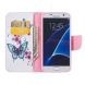Чехол-книжка Deexe Color Wallet для Samsung Galaxy S7 (G930) - Butterfly in Flowers B. Фото 8 из 8