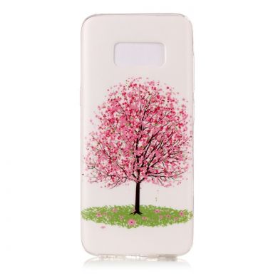 Силиконовый чехол Deexe LumiCase для Samsung Galaxy S8 Plus (G955) - Spring Tree