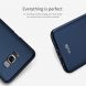 Пластиковый чехол LENUO Silky Touch для Samsung Galaxy S8 (G950) - Dark Blue. Фото 8 из 9