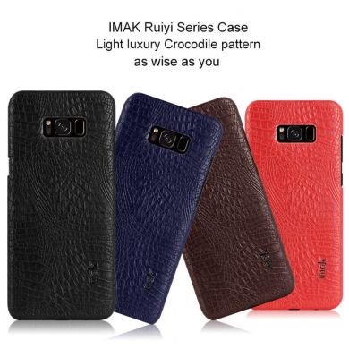 Защитный чехол IMAK Croco Series для Samsung Galaxy S8 (G950) - Brown