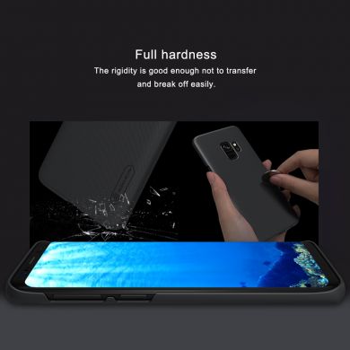 Пластиковый чехол NILLKIN Frosted Shield для Samsung Galaxy S9 (G960) - Black