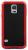 Силиконовая накладка Deexe Cube Pattern Samsung Galaxy S5 (G900) - Red